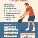 How to serve in pickleball for beginners